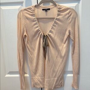 Elegant Women's Cream Cardigan